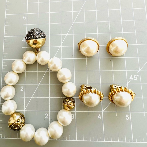 Vintage Pearl Jewelry lot - Picture 10 of 13